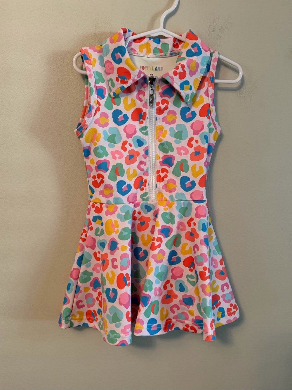 Poppyland Grace Dress Rainbow Roar